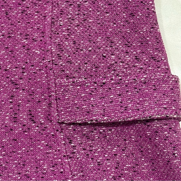St. John Collection by Marie Gray Santana Jacket 8 Purple Tweed Blazer Vintage - Picture 13 of 15